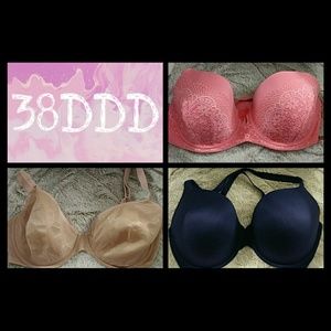*Sold* Victoria's Secret 38 DDD Bra Bundle!